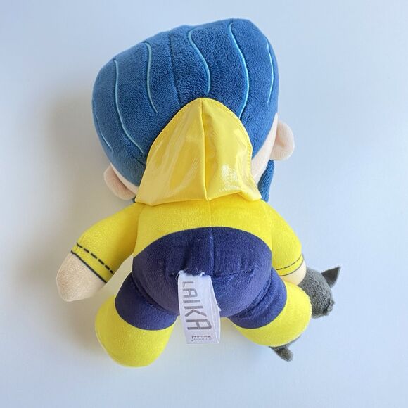CORALINE AND THE CAT 9" PLUSH PHUNNY Laika By Kidrobot 2020 Yellow - Picture 2 of 5